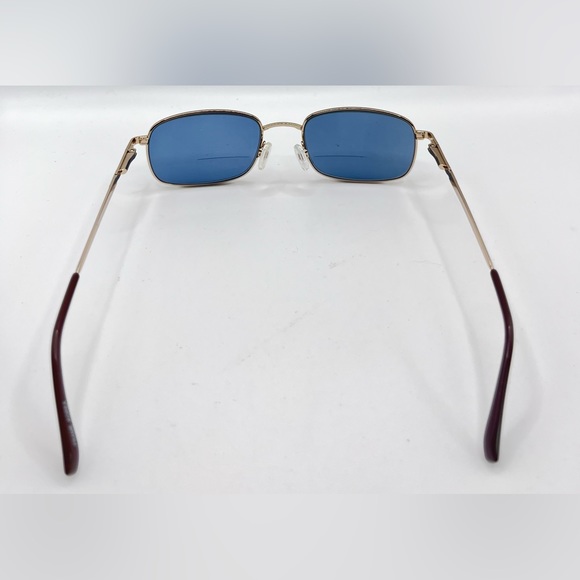 Vintage Pinnacle Montreaux Gold Rectangular Sunglasses Frames Only - Picture 6 of 8